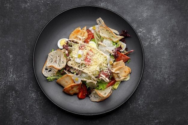 Цезарь с курицей