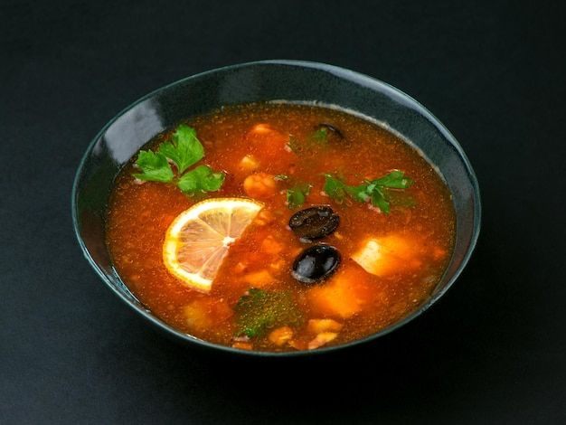 Мясная солянка